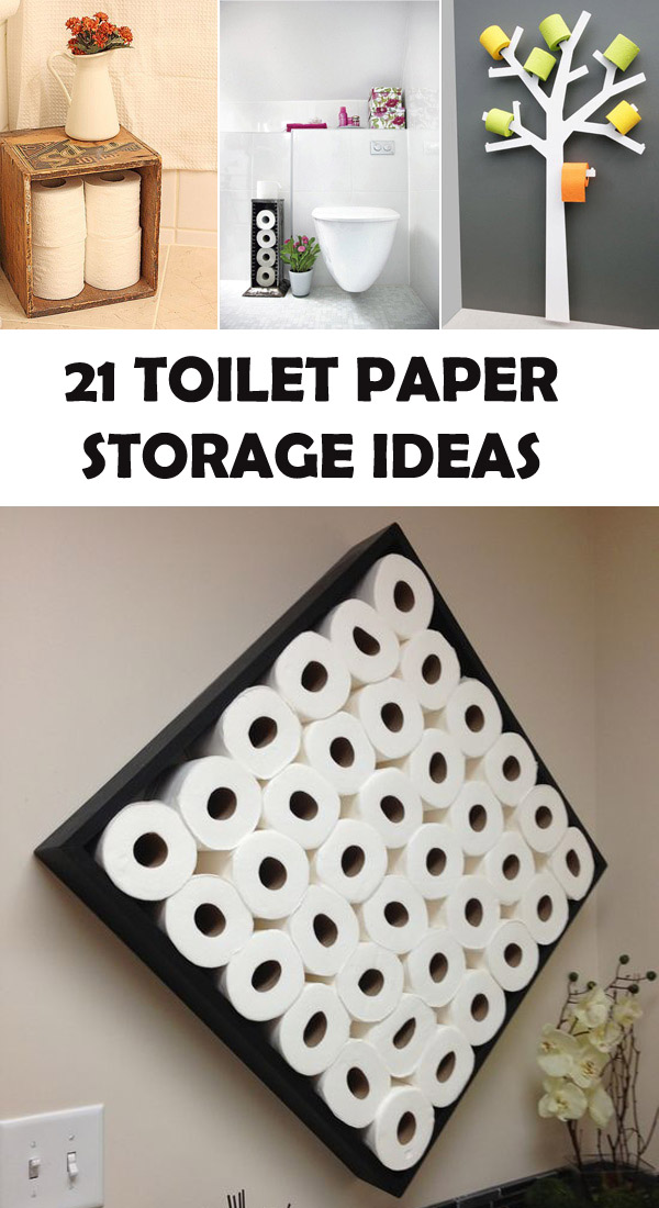 21 Best Toilet Paper Storage Ideas