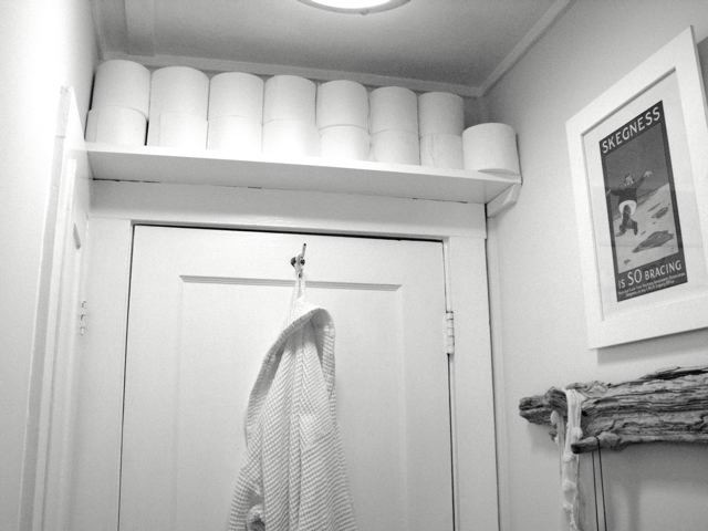 Shelf Over The Bathroom Door