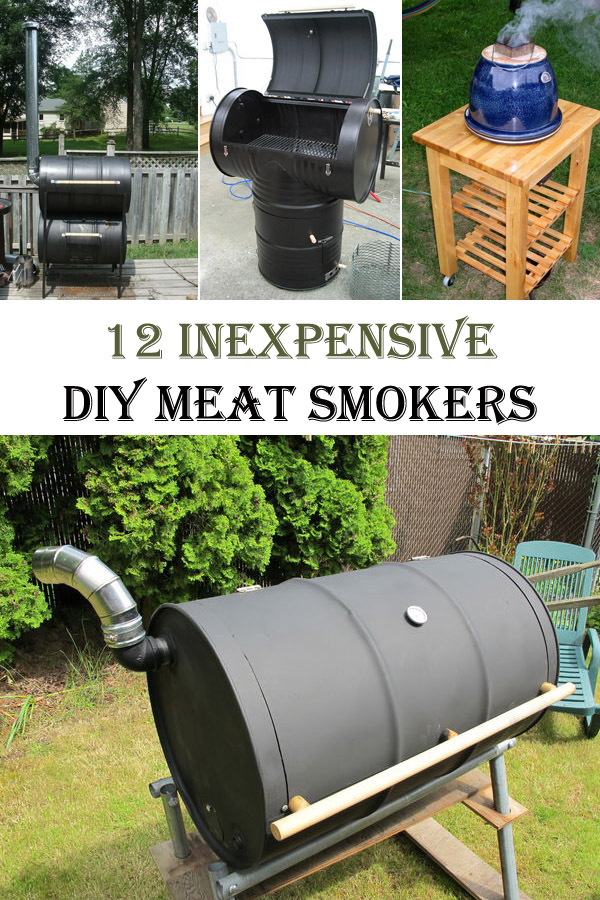 12 Inexpensive DIY Meat Smokers