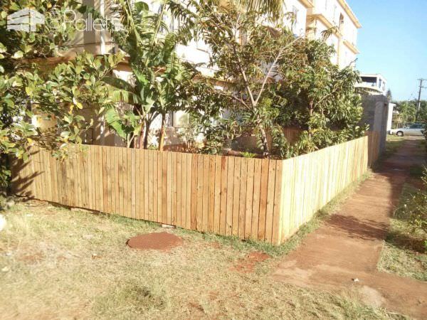 Backyard Pallets Fence