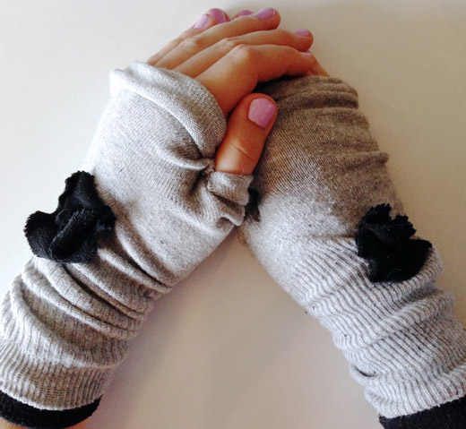 DIY Fingerless Gloves