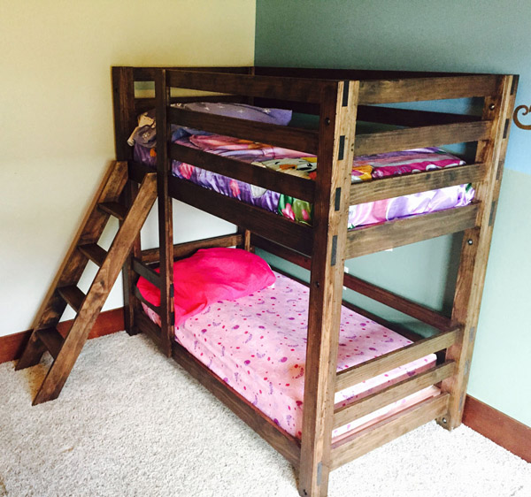 DIY Classic Bunk Beds