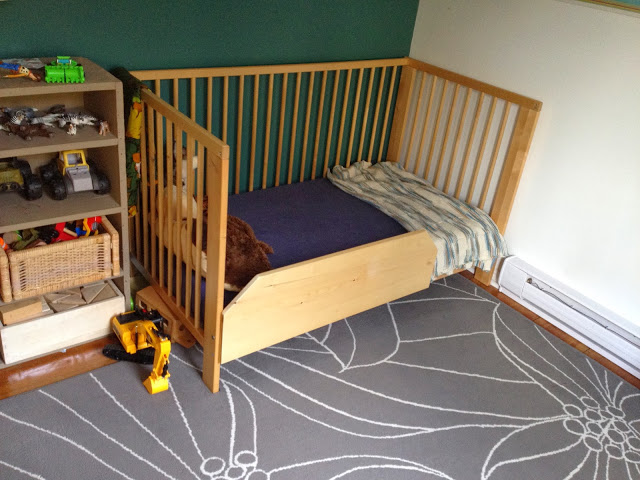 DIY Toddler Bed Rail by JanaMadeThis